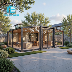 Case prefabbricate pieghevoli all'ingrosso 40FT 3 camere da letto in 2 che vivono 1 cucina e 1 bagno può essere utilizzato nei centri commerciali - Product Image 3