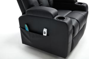 Elektrikli masaj yatar koltuk 8 nokta silindirleri ile ısıtma USB tip C şarj ev ofis için sıfır yerçekimi tam vücut Shiatsu - Product Image 6