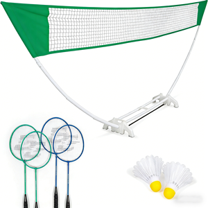 Rete da Badminton Pieghevole Portatile JH <span class=keywords><strong>Pro</strong></span> per Tennis, Pallavolo, Calcio, Uso Esterno e Cortile - Product Image 2