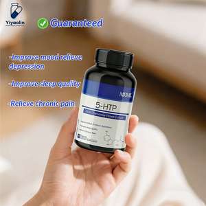 แคปซูลซอฟต์เจล 5-HTP 100 มก. ของแท้จากโรงงาน (OEM) บรรจุ 90 เม็ด ผสมสารสกัดจากดอกคาโมมายล์ เพื่อสุขภาพอารมณ์ของผู้ใหญ่ - Product Image 2