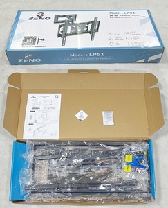حامل تلفزيون متحرك بالكامل من زينو طراز 1043B لشاشات 23-52 بوصة، قوس تثبيت متأرجح، حامل تلفزيون قابل للطي - Product Image 4