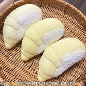 Jouet anti-stress en forme de durian simulé, à remontée lente, pour soulager le stress - Product Image 3