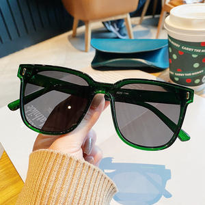 แว่นกันแดดทรงเหลี่ยม K1 CS8219 เลนส์ PC ป้องกันรังสียูวี 400 สำหรับทุกเพศ สีแชมเปญ ชา ไลท์เกรย์ ข้าว กาแฟ - Product Image 5