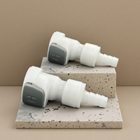 BRT Acétal 1/4 "5/16" 3/8 "Tuyau Barb Droit Non Valvé Plastique Connexion Rapide Déconnexion Coupleur Insert