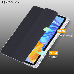 <span class=keywords><strong>Funda</strong></span> Protectora Personalizada SYX para <span class=keywords><strong>iPad</strong></span> 11 con Ranura para Lápiz, Plegable en Y, <span class=keywords><strong>10.2</strong></span> Pulgadas, Anti-Pliegues, Carcasa Acrílica de 9.ª Generación - Product Image 2