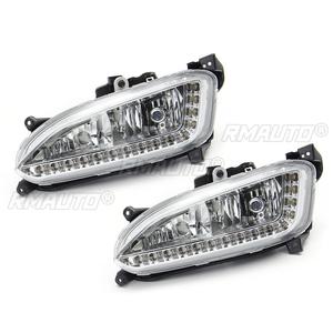สำหรับฮุนได ซานตาเฟ IX45 ปี 2013-2015 ไฟเดย์ไลท์ LED 12V กันน้ำ ไฟตัดหมอก DRL ชุดไฟหน้ารถยนต์ - Product Image 1