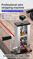 Machine à dénuder les fils électriques YC D452 pour fils et câbles en cuivre de récupération - Machine à dénuder les fils de qualité DIY, personnalisable OEM