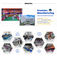 Gobricks GDS-90451 Piezas de Bloques de Construcción de Plástico ABS a Escala 1:8, 24130 Pod, Redondo, Facetado 4x4x1 2/3 (Base de Huevo de Dragón)