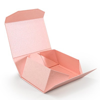 YZ en Stock exquisito cartón rígido plegable Flip Cover caja de papel duro magnético para envío tipo de carpeta conveniente