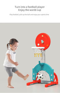 ชุดเครื่องเล่นสนามเด็กเล่นในร่มแบบผสมผสาน ผลิตจากพลาสติก HDPE พร้อมสไลเดอร์และชุดชิงช้า พร้อมสระลูกบอล สำหรับห้างสรรพสินค้า - Product Image 3