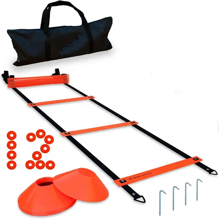 Wholesale Hot Sale Speed Agility Training Set Kit Cones Ladder Fitness Equipment Exercises