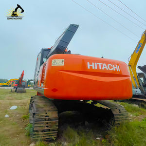 Excavadora de orugas de tamaño medio completamente redonda Excelente rendimiento y comodidad Excavadora usada Hitachi ZX240 para contratación general - Product Image 6