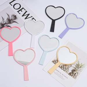 Espejo de Maquillaje Portátil HD con Mango Redondo, Espejo de Belleza Cuadrado Pequeño para Llevar - Promocional - Product Image 4