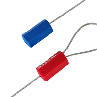 Sello de Seguridad Desechable para Cables, de Alta Seguridad, de 1.8 mm, Hexagonal, a Prueba de Manipulaciones, con Longitud Personalizable y Código QR