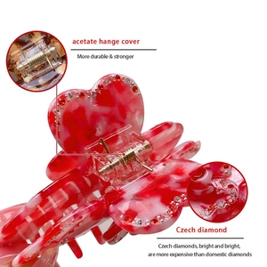 Mật ong acetate với tinh thể tiên tiến cảm giác ba chiều hoa tính khí tóc Claw <span class=keywords><strong>Clip</strong></span> - Product Image 4