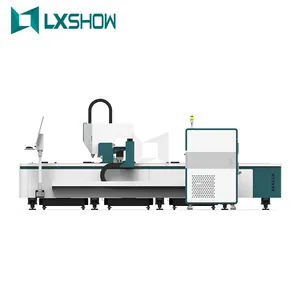Jinan Lxshow Industrie 500W 1000W Fiber Laser Snijmachine Metaal Vel Prijs/Metalen Laser Cutter Voor Roestvrij staal Aluminium