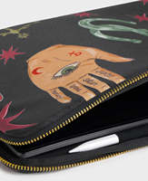 Housse d'ordinateur portable personnalisée de 14 pouces, étui pour tablette avec fermeture éclair, pochette de protection en cuir PU pour ordinateur portable