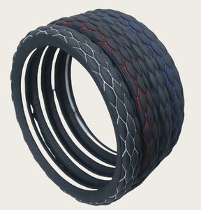 Housse de volant de voiture universelle 12-17 pouces 38 cm respectueuse de l'environnement pour Hiace SUV/camion Protection antidérapante - Product Image 1