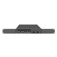 Routeur BKHD Mini 1U 9,5 pouces montable en rack N100 N150 N200 N305 N355 avec extension 4*2.5G, 1G, 10G SFP+, 4G/WIFI/BL, GPIO, TPM (matériel)