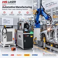 Machine de soudage laser robotisée automatique avec système de suivi de la couture de soudure pour la fabrication des métaux