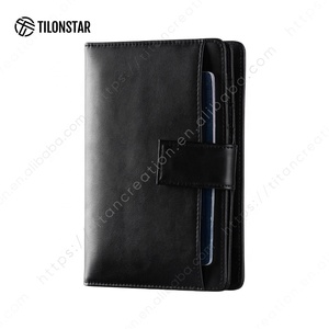 TILONSTAR TPW118 Multifunctional Black Large Capacity Travel RFID Blocking <b>Passport</b> <b>Wallet</b> Zipper Pocket <b>Family</b> <b>Passport</b> Holder - Product Image 1