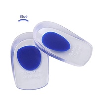 Vente en gros usine : Coussinets de talon en gel de silicone, inserts de chaussures amortissants, protecteurs de talon pour soulagement de la douleur, coussinets de soin des pieds