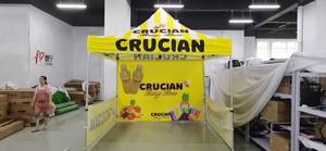 เต๊นท์กระโจมงานแต่งงานกรอบอลูมิเนียม10x10ft สำหรับงานหนักงานจัดแสดงสินค้างานแต่งงาน - Product Image 5