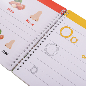 Nhà máy bán sỉ chất lượng cao trẻ em in ấn cuốn sách tùy chỉnh đầy đủ màu sắc thiết kế trẻ em Sách bìa cứng Workbook in ấn cuốn sách - Product Image 5