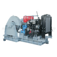 Treuil/guindeau/palan/tugger diesel marin en alliage 10T à haute résistance de qualité industrielle