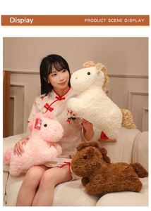 Venta al por Mayor de Lindas Figuras de Caballos de Peluche, Juguetes de Peluche, Regalos de Año Nuevo y Recuerdos para Eventos - Product Image 4