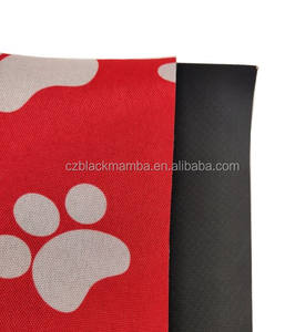 Achats en ligne 600D revêtement pvc imperméable 100% polyester mylar chien imprimé tissu oxford - Product Image 5