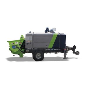 Maquinaria para Concreto: Bomba de Remolque HBT60.13.118RSD con Capacidad Teórica de 67/41m³/h y Potencia de 118kw en Venta - Product Image 1