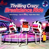 Attraction extérieure pour centre commercial : Crazy Dance Thrill pour enfants, Parque de Diversiones Juegos Baile Loco à vendre
