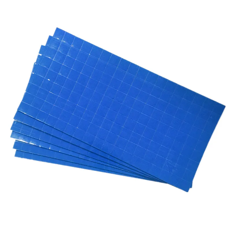 3MM Thickness Blue Rubber Adhesive Glass Protection Cork Separator Pads For Glass Protecting