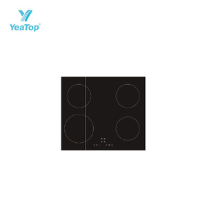 Table de cuisson à induction encastrable 4 zones avec surface en verre, commande tactile, économe en énergie et coupure de sécurité - Product Image 6