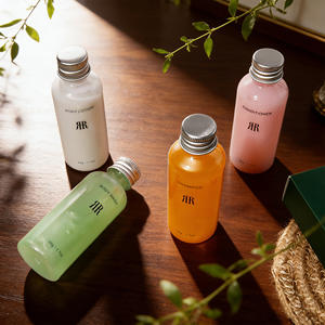 مجموعة مستلزمات فندقية محمولة وقابلة للتخلص منها مصنوعة من الورق مع جل استحمام صغير 50 مل وطقم أسنان ومستلزمات أخرى صغيرة للفنادق - Product Image 3