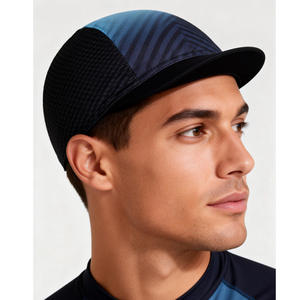 Casquette de cyclisme personnalisable de qualité supérieure avec logo, couleurs variées, pour l'entraînement et la course sur route, tissu léger et respirant - Product Image 6