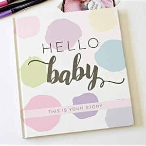 ألبوم صور صندوق تذكارات مخصص كتاب ذاكرة الطفل عن السنوات الخمسة الأولى كتب مذكرات ملحوظ نمو إسباني - Product Image 2