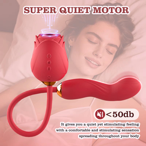 Offre spéciale : Appareils de masturbation féminine de luxe rechargeables par USB, photos de masturbation féminine rouge - Product Image 2