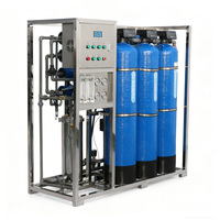 Système de purification d'eau par osmose inverse à haut débit de filtration 1000 LPH, adoucisseur automatique, purificateur RO, traitement de l'eau, eau pure industrielle RO