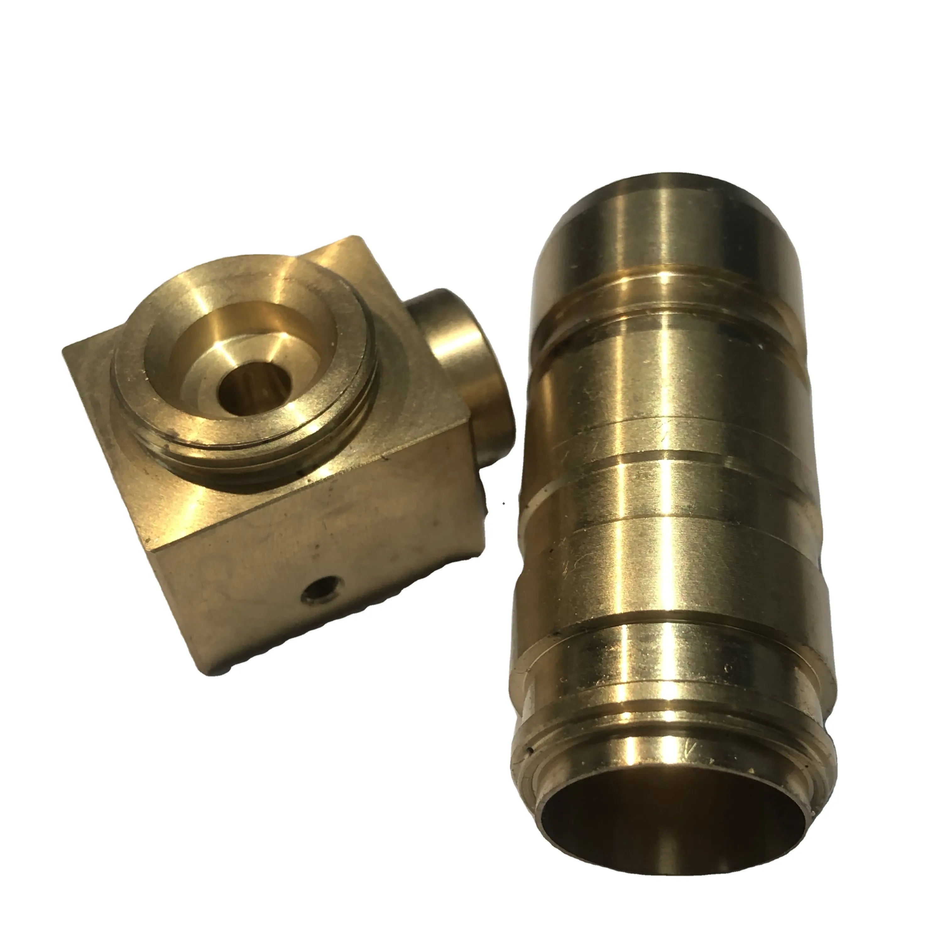 Imported CNC equipment precision machining can be customized copper handle and handle cap