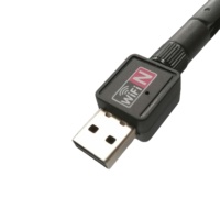 Mini carte réseau Récepteur de signal Transmission émetteur 300 Mbps 802.11N Antenne Adaptateur Wifi