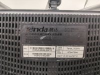 Routeur WiFi Gigabit Tenda AC23 AC2100 avec micrologiciel anglais, 7 antennes, prend en charge le MU-MIMO double bande 2.4G/5G, réseau haut débit.