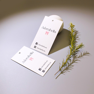 Etiquetas de Papel de Lujo Personalizadas con Logotipo de Marca, Tarjetas de Agradecimiento, Etiquetas Personalizadas para Ropa, para Bolsos y Zapatos - Product Image 3