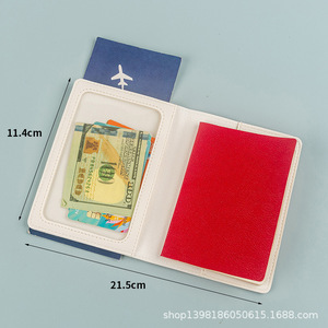 Nuevo Protector de Pasaporte con Diseño de Anime y Dibujos Animados en PU, Éxito de Ventas Transfronterizo, Estuche para Boletos de Avión, Origen China, Disponible en Stock - Product Image 3
