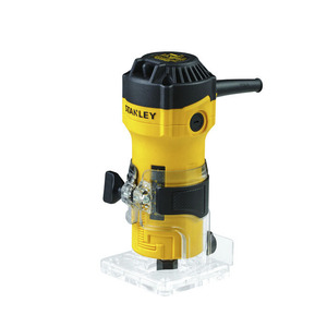 Fresadora Eléctrica Stanley con Mandril de 1/4 Pulgada y Velocidad Variable para Trabajos en Madera - Product Image 1