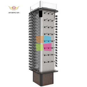 Occhiali da sole negozio lucchetto porta portaoggetti Design legno girevole piano piano ottico negozio vetrina per la vendita - Product Image 6