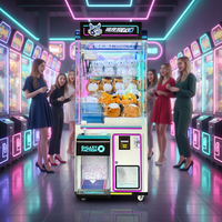 Machine à griffes en acier renforcé, machine d'arcade antivol, distributeur de jouets pour zones publiques