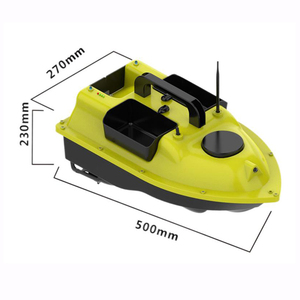 Barco Cebador de Pesca con Control Remoto de Alta Calidad, Modelo HQ-D18, con 2 Motores - Product Image 1