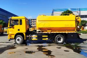 รถบรรทุก SHACMAN L3000 4x2 แบบ Jet Vac Tanker ความจุ 14 ลูกบาศก์เมตร เครื่องยนต์ Weichai 220 แรงม้า พร้อมตัวเลือกปั๊มสุญญากาศแบบ Dual Jetting & Suction สำหรับนำเข้าและส่งออกตามสั่งจากโรงงาน - Product Image 3